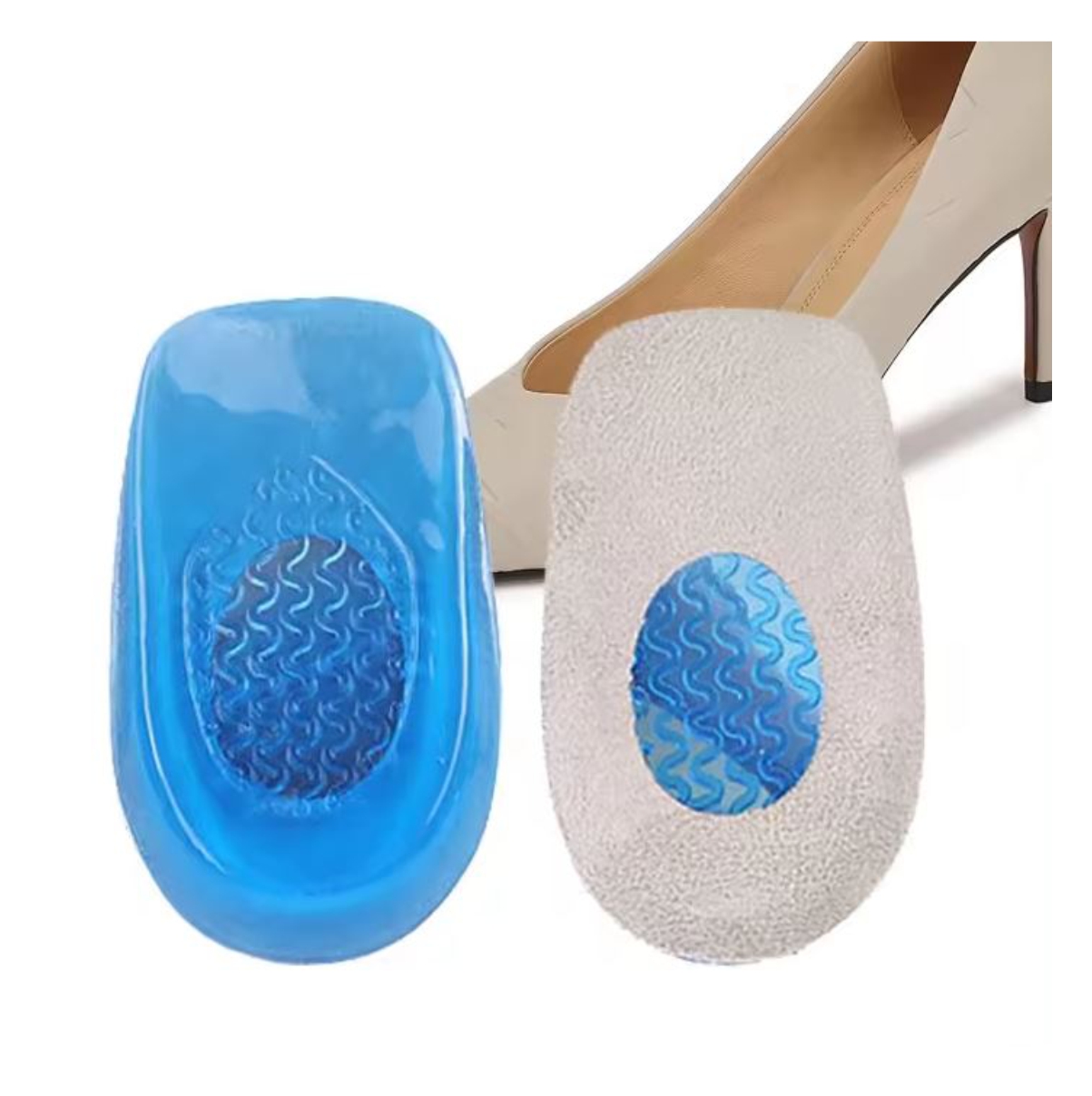 Miniatura 2 de Plantilla Silicona Gel Talonera Par